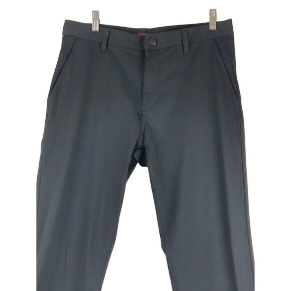 Rhône mens pants classic black 33 x 31 summer comfort & style - Picture 10 of 10